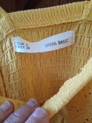 Vestido amarillo tirantes
