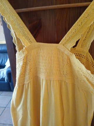 Vestido amarillo tirantes
