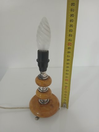 Lampada da tavolo vintage onice marmo