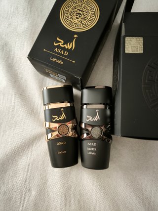 Lattafa Asad Elixir y Asad
