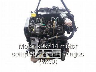 motor K9K714 Renault Kangoo I 1.5 dCi diés r_67671