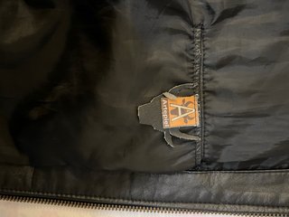 Chaqueta de cuero negra Talla XL y M