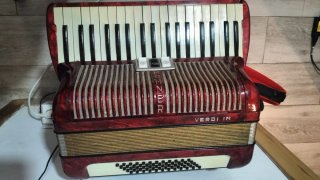 Acordeón Hohner Verdi IM Rojo
