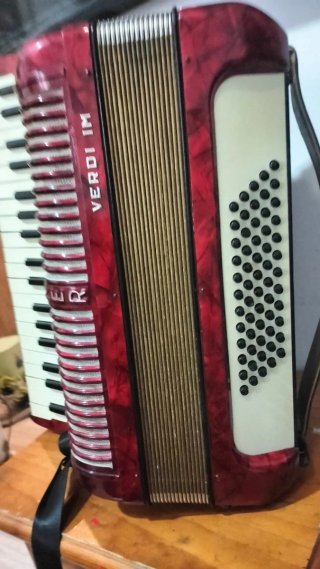 Acordeón Hohner Verdi IM Rojo