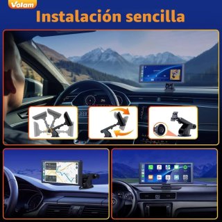 Pantalla Carplay Android Auto Coche