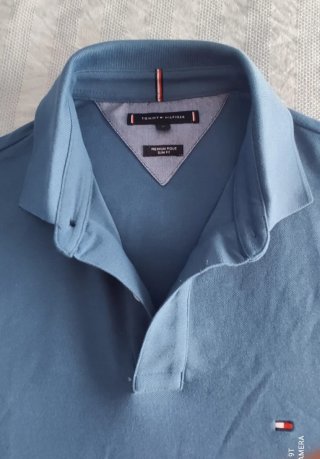Polo Tommy Hilfiger Azul Talla M