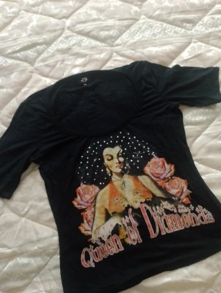 T-shirt donna Queen of Diamonds