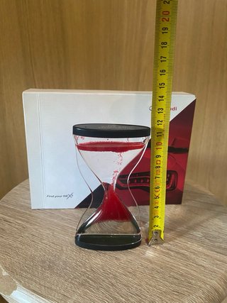 Clessidra Liquida Audi in plexiglas