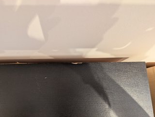 Cómoda Malm Ikea Negro-Marrón 5 Cajones