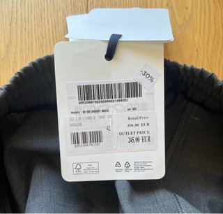 Pantalón Moncler Gris Talla 42