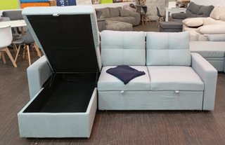 Sofá Cama, ·PAU Tela·, Gris, ·Cómodo. ¡EN OFERTA!