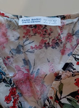 Vestito Zara floreale corto