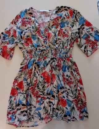 Vestito Zara floreale corto