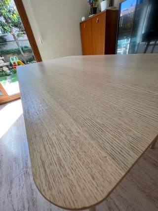 Mesa comedor IKEA LISABO chapa Fresno