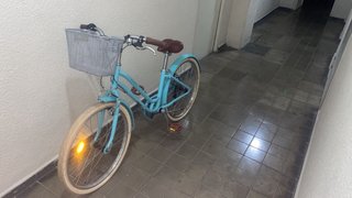 Urge venta- bajada precio, bici de paseo azul