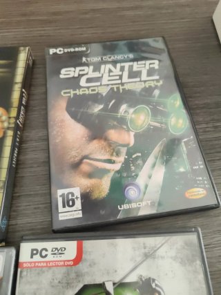Pack 6 Juegos PC: Supreme Commander, Splinter Cell