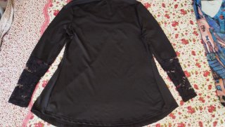 2 Camisetas Manga Larga T L Mujer.
