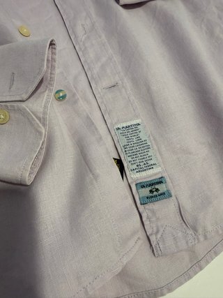 Camisa La Martina Talle L Rosa