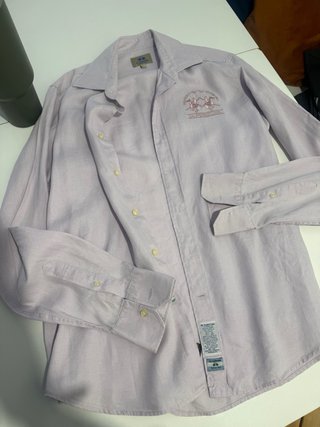 Camisa La Martina Talle L Rosa