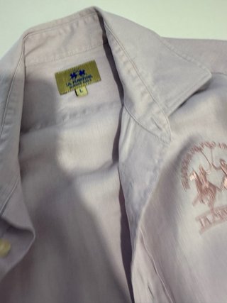 Camisa La Martina Talle L Rosa