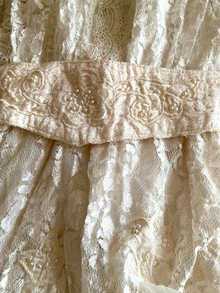 Vestido Novia Hippie Encaje Blanco