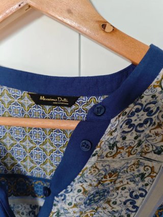 Camisa Massimo Dutti Estampada