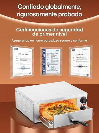 Horno eléctrico pizza sobremesa hasta 30cm NUEVO