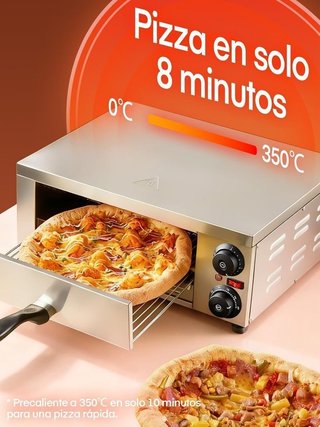 Horno eléctrico pizza sobremesa hasta 30cm NUEVO