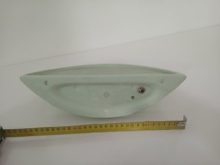 Applique Ceramica Vetro Vintage Anni 70/80