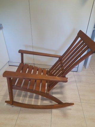 Dolce culla in teak