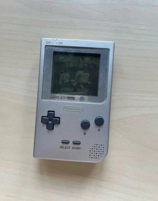 Nintendo Game Boy Pocket Plata