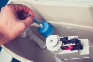 Repuesto Cisterna WC Flotador y Mecanismo