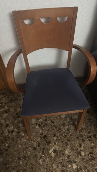 Mesa Comedor Extensible Madera y Cristal protector