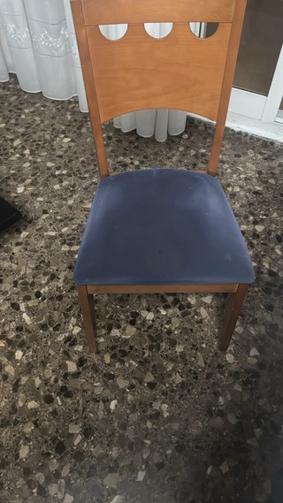 Mesa Comedor Extensible Madera y Cristal protector