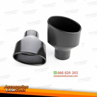 KIT COLAS DE ESCAPE TIPO RS4 / RS6 IZQUIERDA Y DE