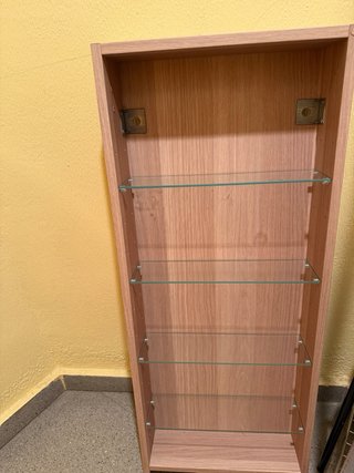 Mueble baño madera 90x40x15