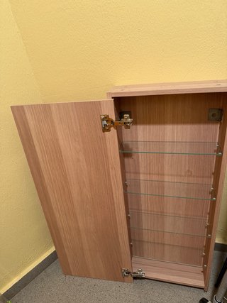 Mueble baño madera 90x40x15