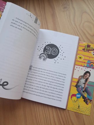 Livros Soy Luna: N3 e N4 com marcador