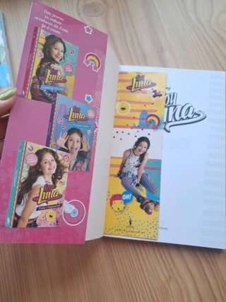Livros Soy Luna: N3 e N4 com marcador