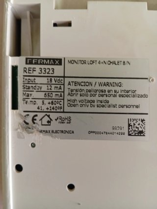 Telefonillos de Videoporteros Fermax