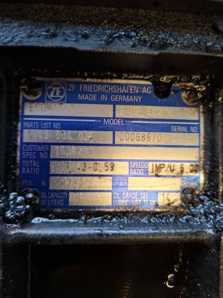 Caja de cambios ZF Ecomat2 Bus Urbano Scania