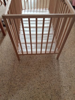 Cuna Ikea Singlar con colchón