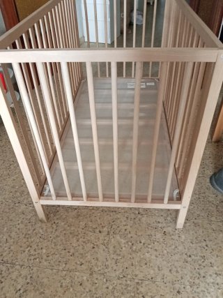 Cuna Ikea Singlar con colchón