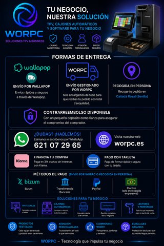 TPV Táctil 15,6” Profesional Impresora NUEVO