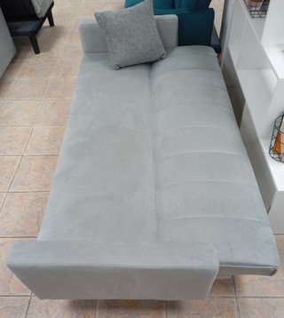 ·Sofá Cama Bogota ·Gris·, Cómodo. ¡EN OFERTA!