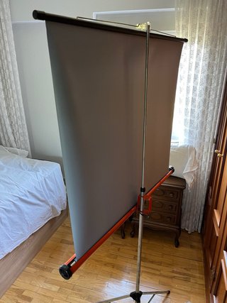 Pantalla Proyector ARTIST Trípode Naranja