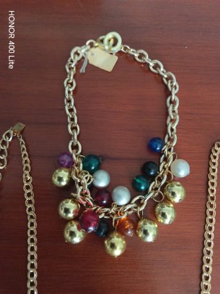 Lote 8 collares y colgantes vintage