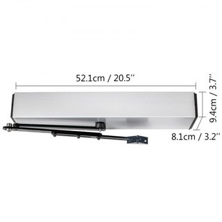Cerradura de puerta eléctrica de 10 kg 110-240V abridor automático de puerta abridor de puerta para discapacitados abridor de puerta oscilante automático abridor de puerta oscilante de 50W ángulo ...