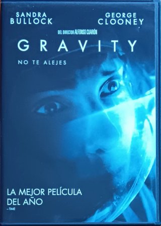 DVD Gravity - Sandra Bullock y George Clooney