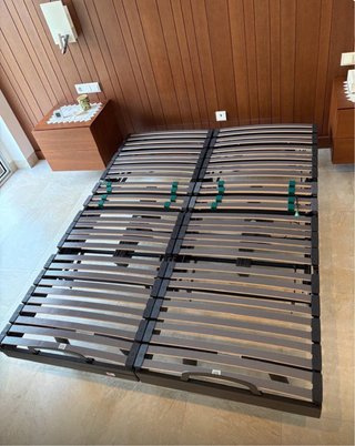 Somier Geriátrico Articulado Doble 150cm
